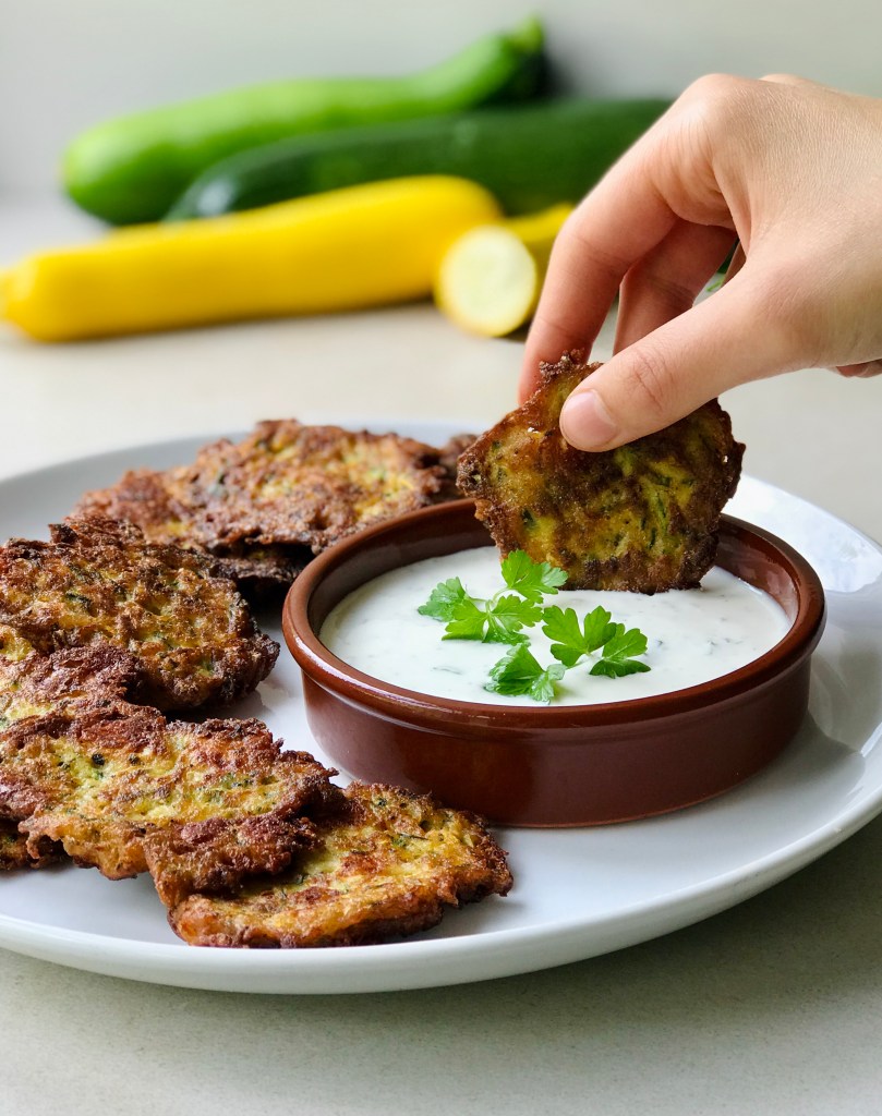 Courgette & Feta Fritters