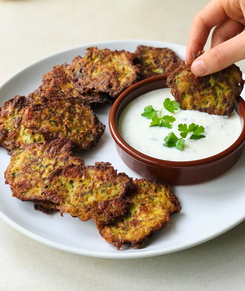 Courgette & Feta Fritters